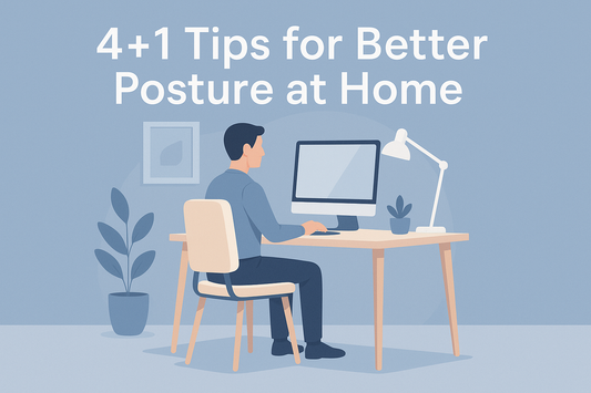 4+1 Tips for Better Posture at Home
