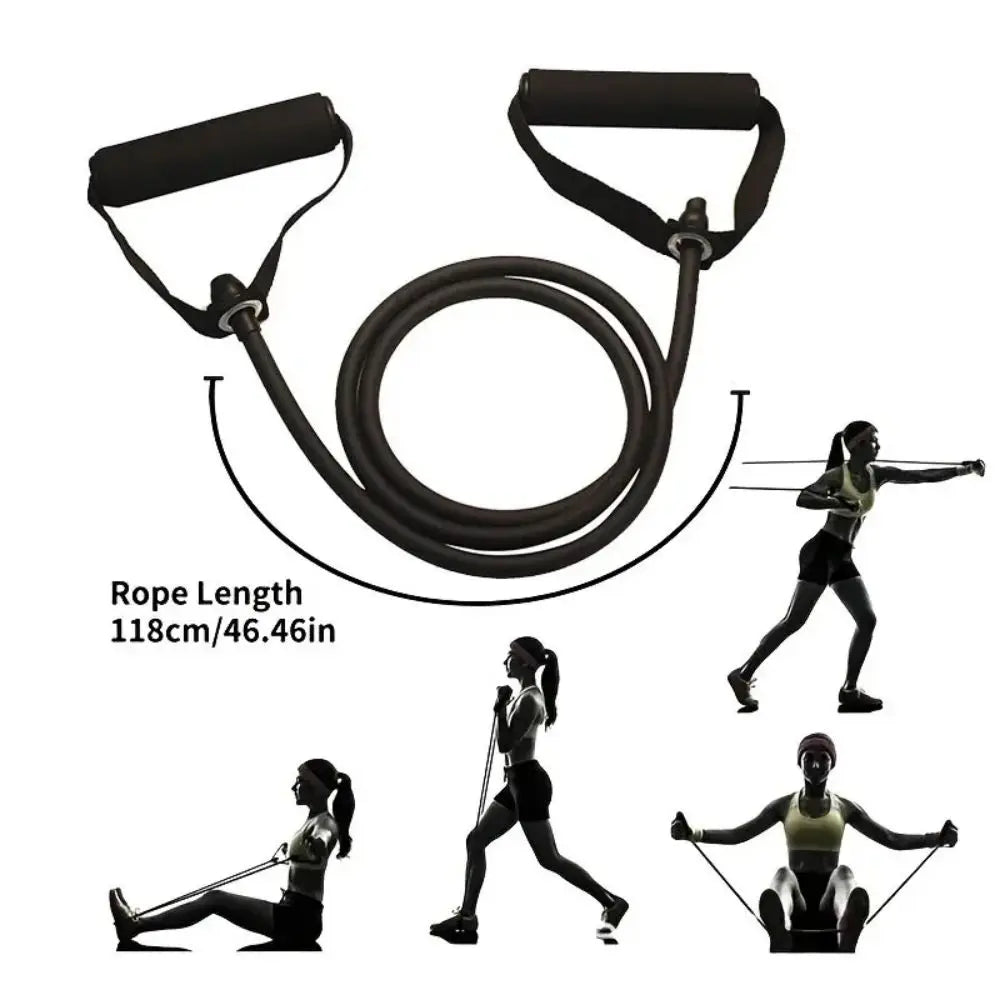 KaizenRush Resistance Bands Set - Ideal for Home Workouts