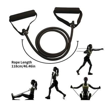KaizenRush Resistance Bands Set - Ideal for Home Workouts