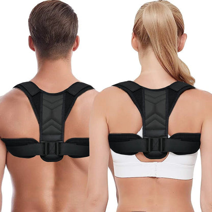 KaizenRush Posture Corrector - Adjustable Back Support Brace