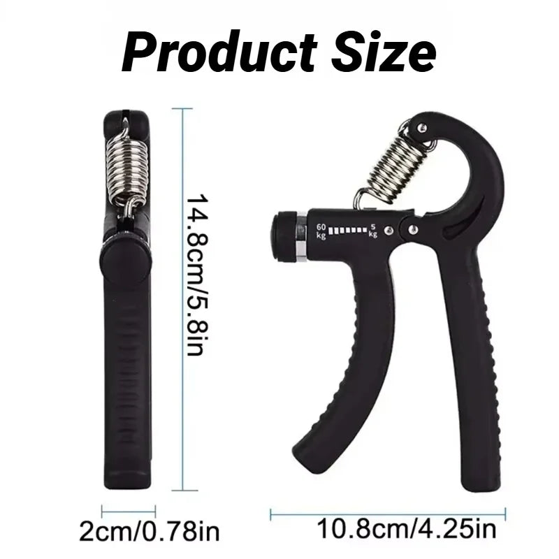 KaizenRush Hand Grip - Adjustable Strength Trainer for Fitness