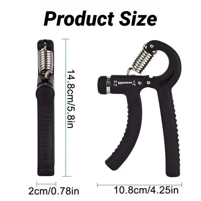 KaizenRush Hand Grip - Adjustable Strength Trainer for Fitness