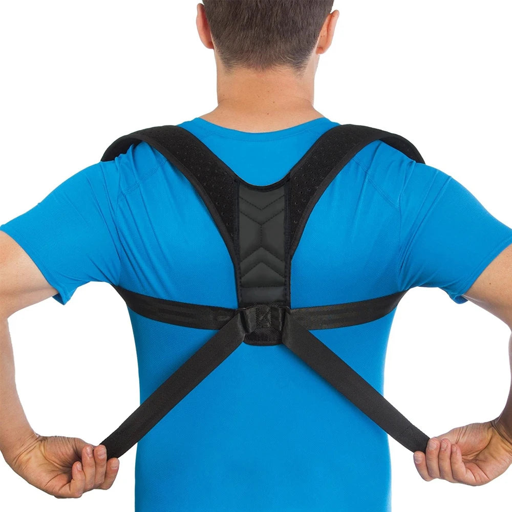 KaizenRush Posture Corrector - Adjustable Back Support Brace